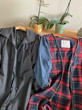 Vintage London Fog Trench Coat Zip Out Plaid Liner NWOT